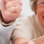 Success - Older people giving thumbs up